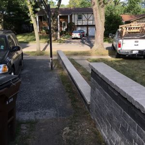 Schererville Landscaping Service Retaining Wall design